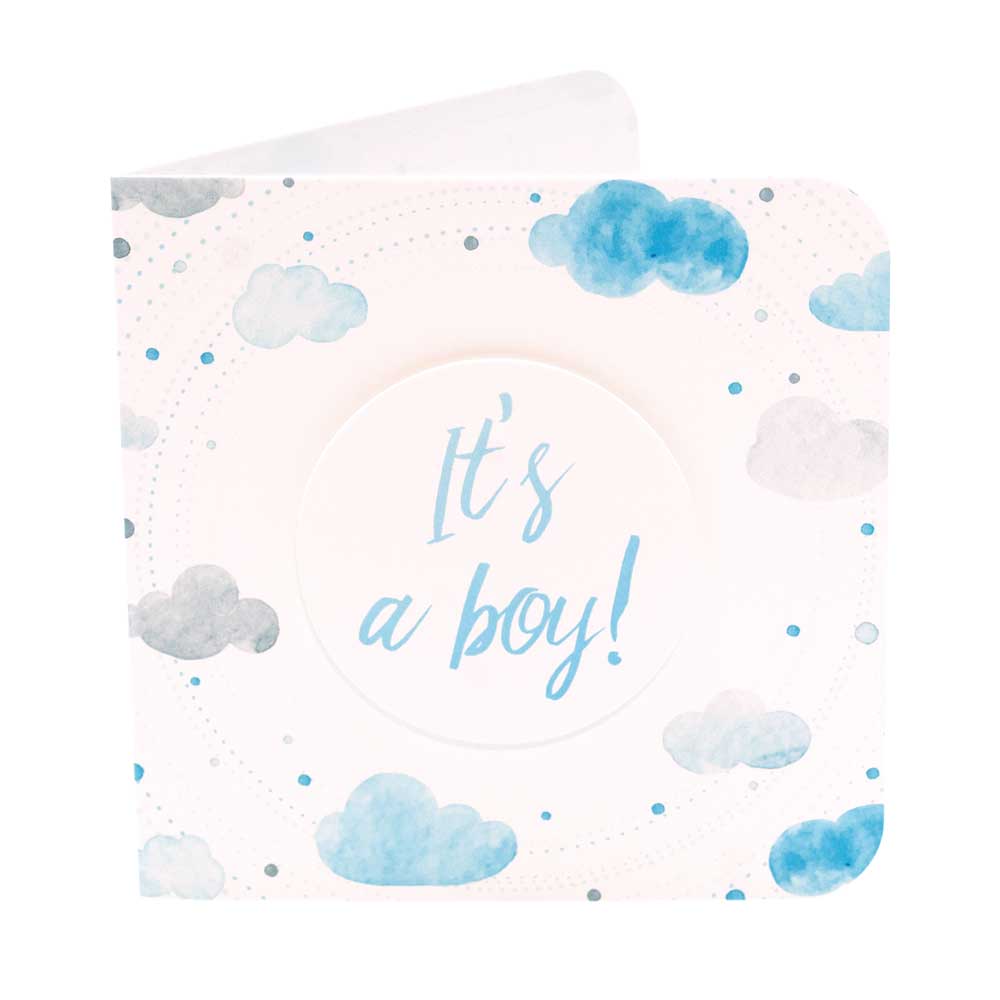 Geboortekaartje It's a boy.